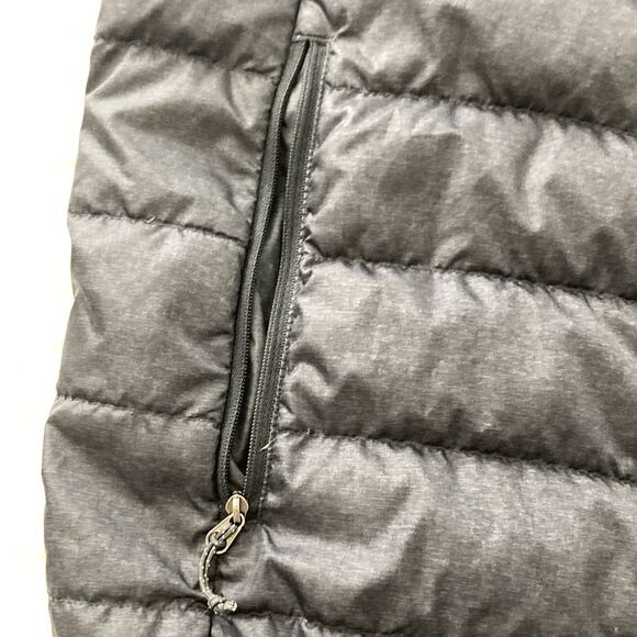 Eddie Bauer Down Puffer Vest Grey Mens size Large - Picture 6 of 8